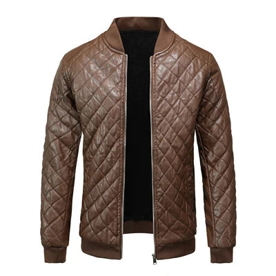 Premium Skyline Leather Jacket - Stylish, Durable & Timeless